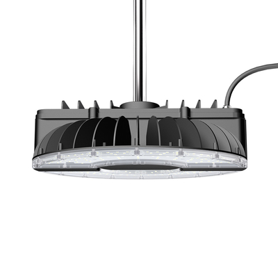 100W-250W UFO LED High Bay Light IP65 مقاوم للماء 180lm / W كفاءة عالية