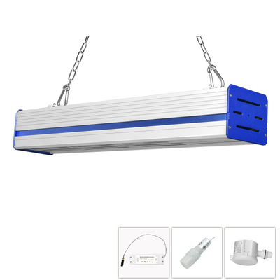 IP65 للماء أضواء تعمل بالطاقة الشمسية في الهواء الطلق 50W-250W أضواء LED الخطية عالية خليج