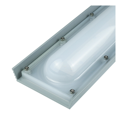 Atex Explosion Proof Ip66 أدى ضوء 2ft 4ft مع بطارية طوارئ احتياطية تصل إلى ثلاث ساعات H SERIES