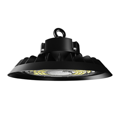 240W 200 Watt UFO High Bay LED Light 140LM ​​/ W 100W 150W داخلي ذكي